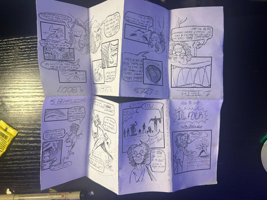 "How to Spot: Ill-Folk" Zine