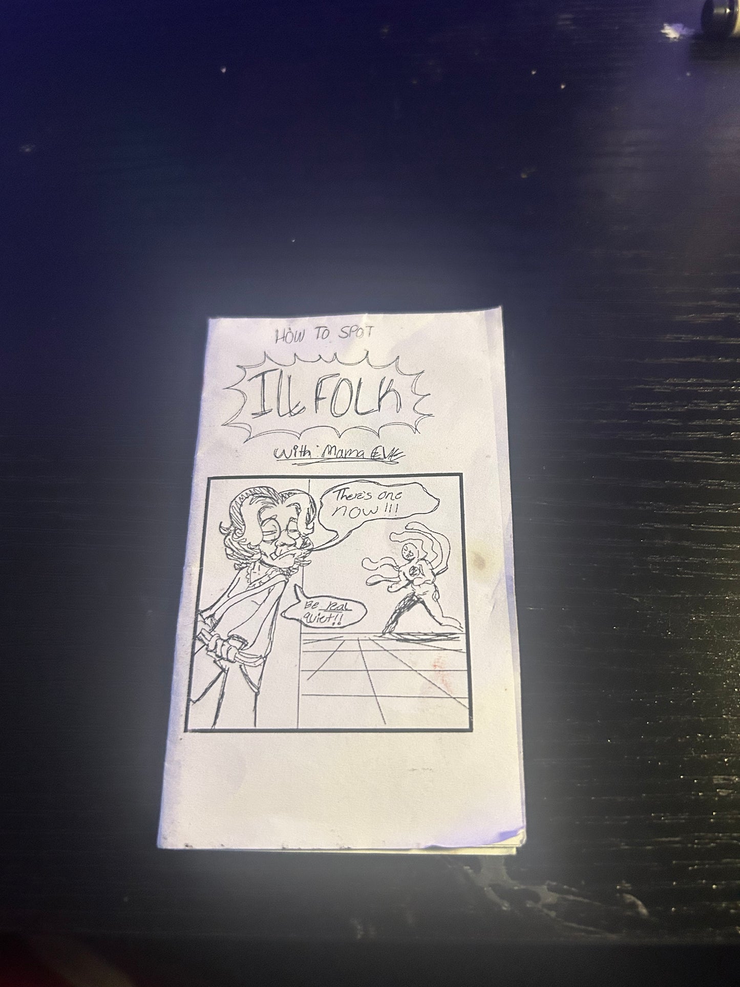 "How to Spot: Ill-Folk" Zine